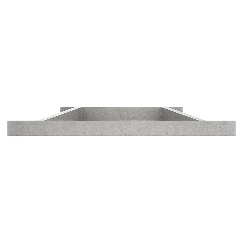 Ankerplatte, Ø 120x8mm, roh, V2A