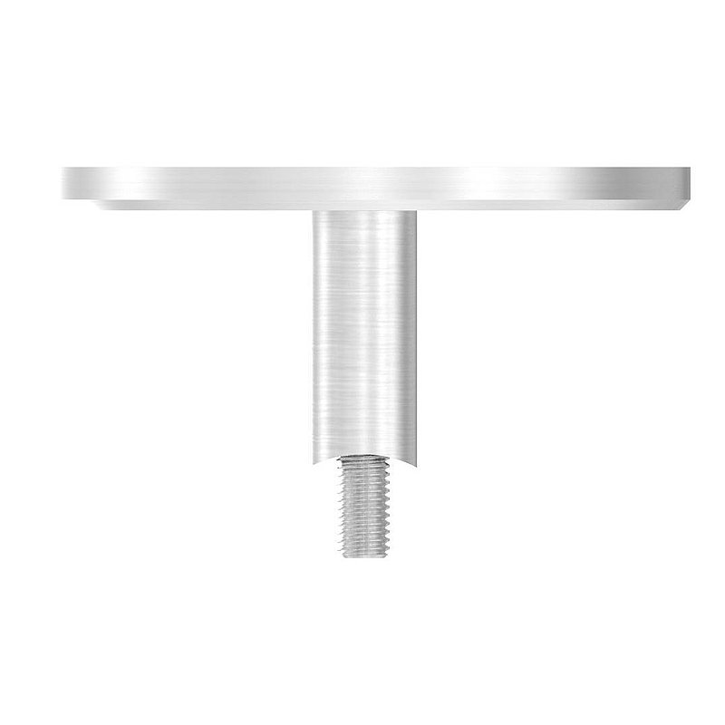 Wandbefestigung für Geländerpfosten 42,4mm, V2A