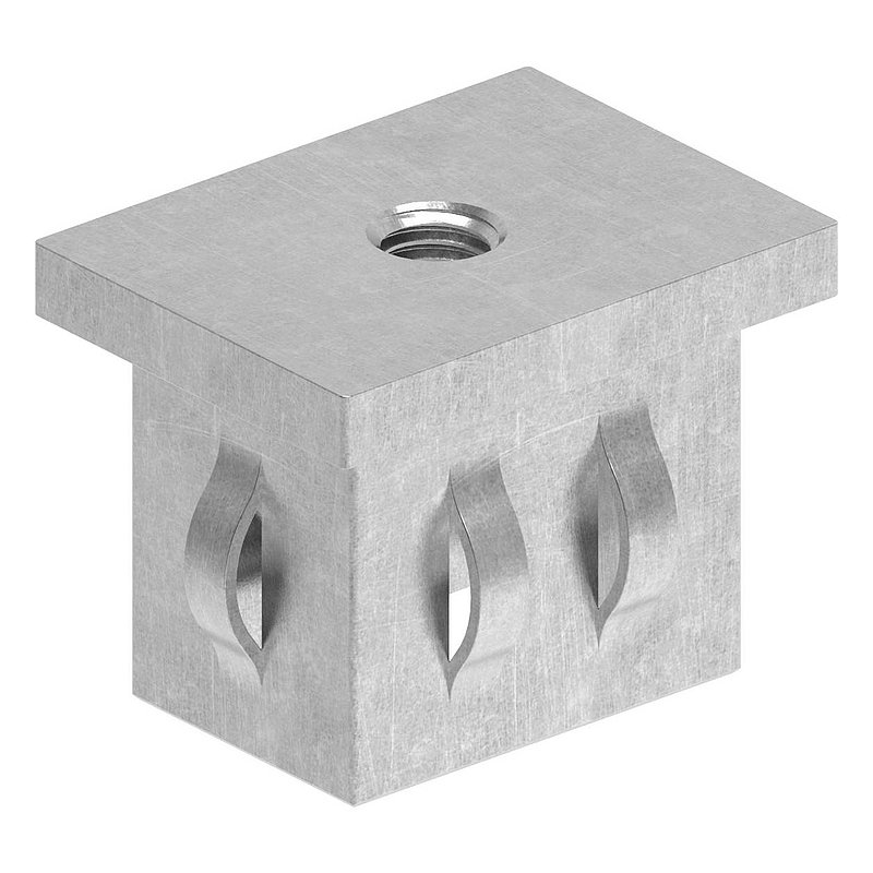 Stahleinschlagkappe, für, Rechteckrohr 40x30mm