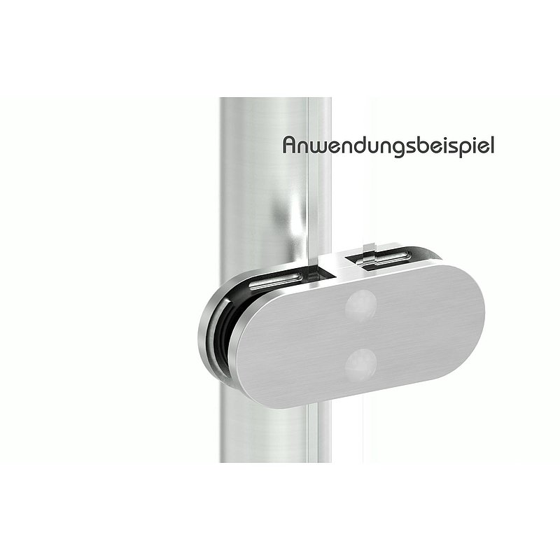 Sichtschutz Mittelglasklemme Mod. 25, V2A