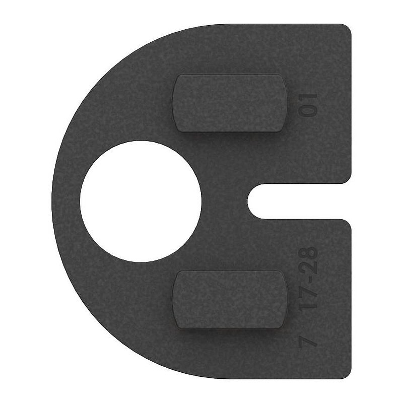 Gummi für Mod. 28, Blech 2mm