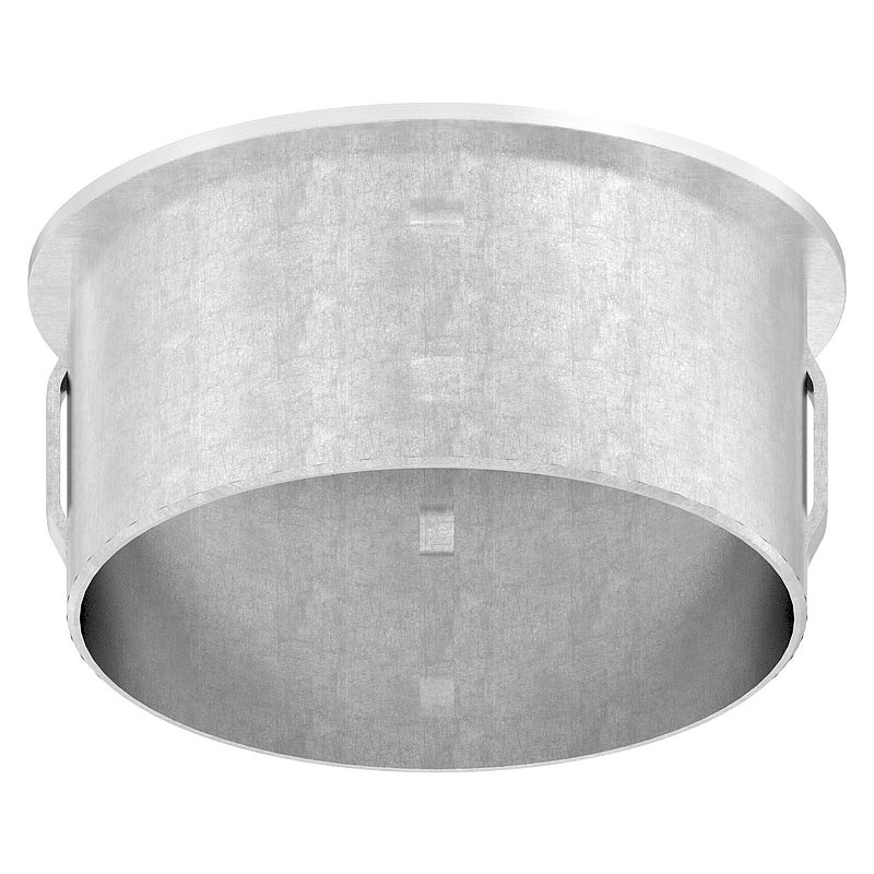 Rohrabschlussstopfen, für Rohr 60,3x2,0 - 2,5mm, V2A