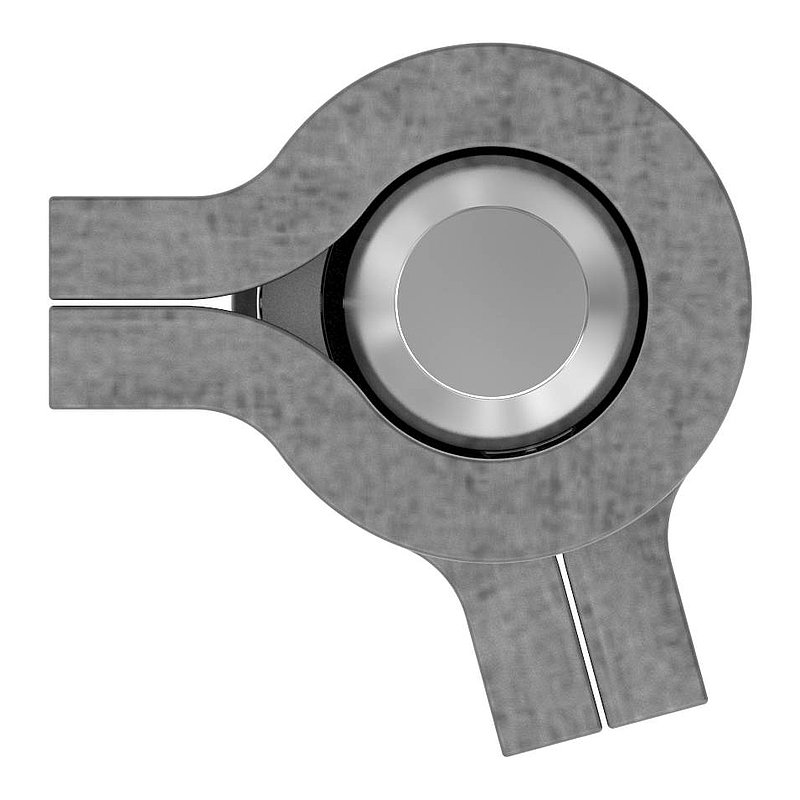 Weld-on hinge 2-piece