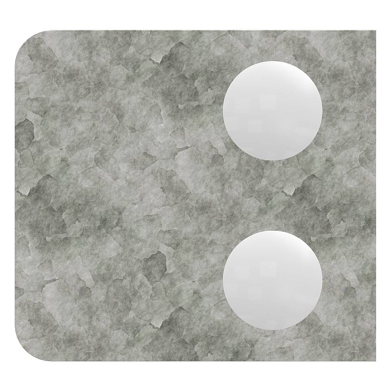 Pince à verre modèle 11, jonction: 42,4mm, zinc brut