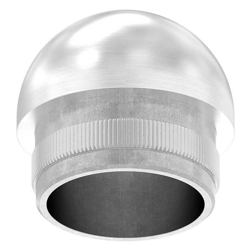 Stopfen, für Rohr 33,7 x 2,5mm, V2A