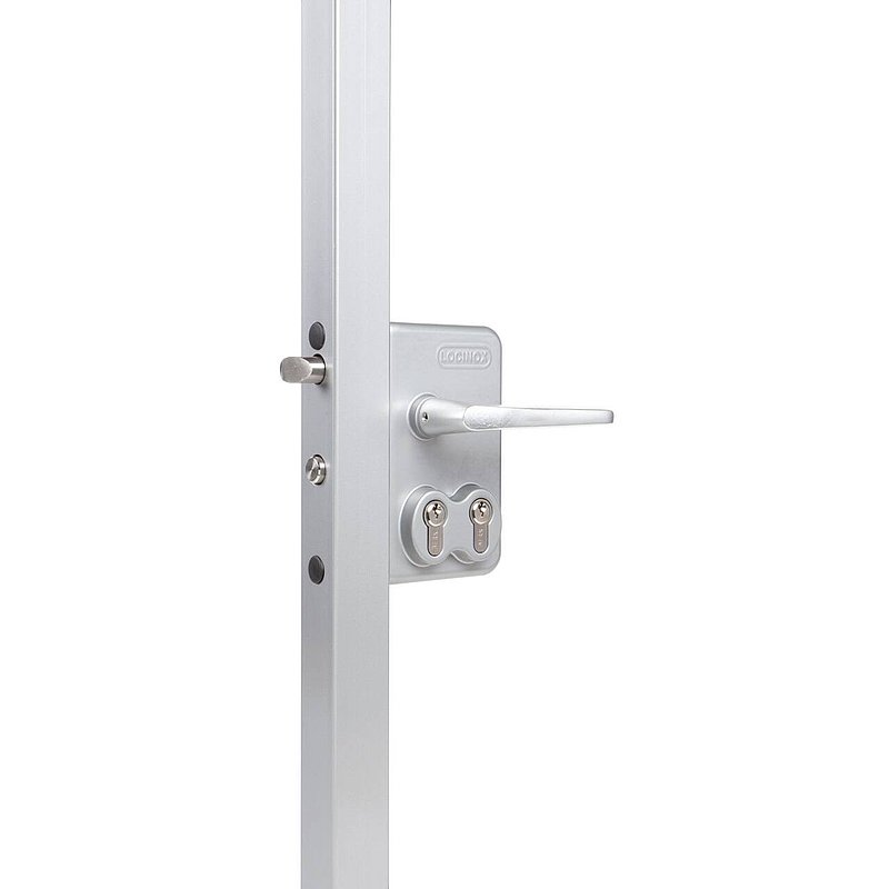 Doppelzylinderschloss LDKZD1 für 60x60mm Profile, Farbe RAL 7016