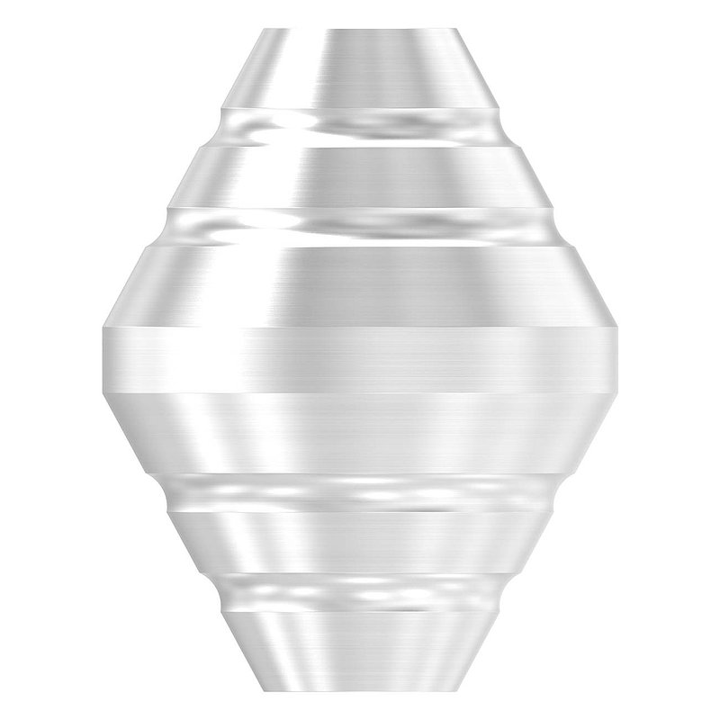 Zierhülse für 12mm Rundmaterial, V2A