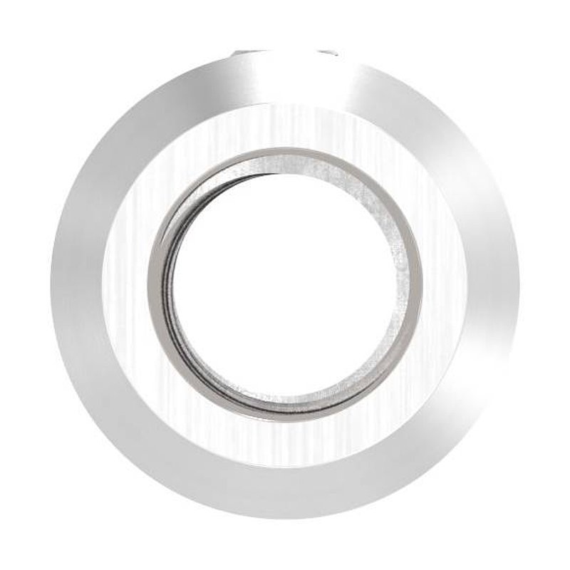 Bar connector Ø18mm with M10 thread and 12mm hole, AISI304