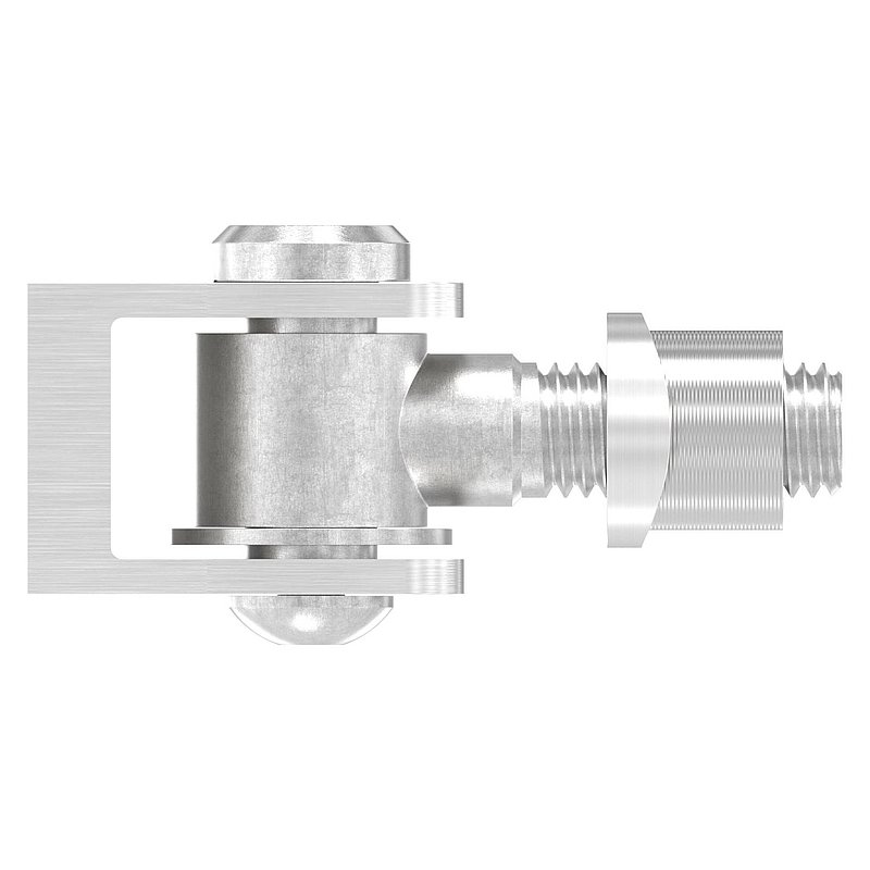 Torband mit Gewindehülse M12 für Rohr 42,4mm, V2A