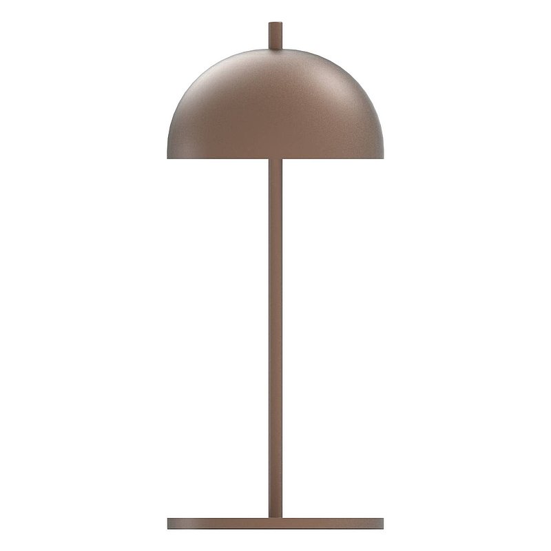 STALYS n°1 Sunset Oak : Lampe de table rechargeable bronze en 28x12x12cm