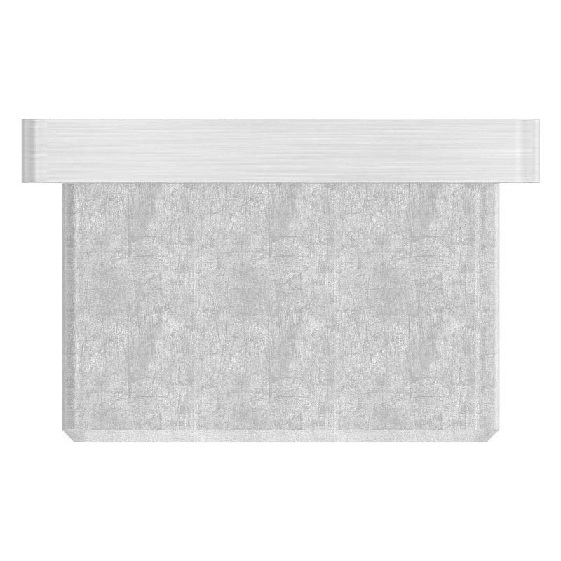 Einsteckkappe, für Rohr 40x40x3,0mm, V4A