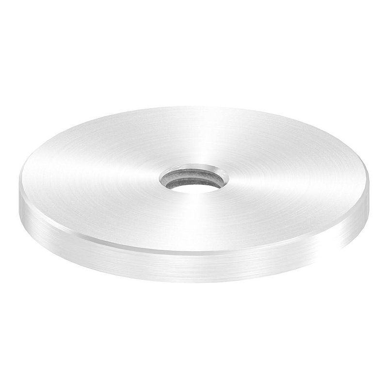 Unterteil für 52mm Glaspunkthalter, t: 5mm, mit M10, V2A