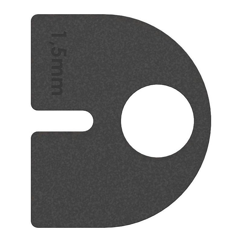 Gummi für Mod. 28, Blech 1,5mm