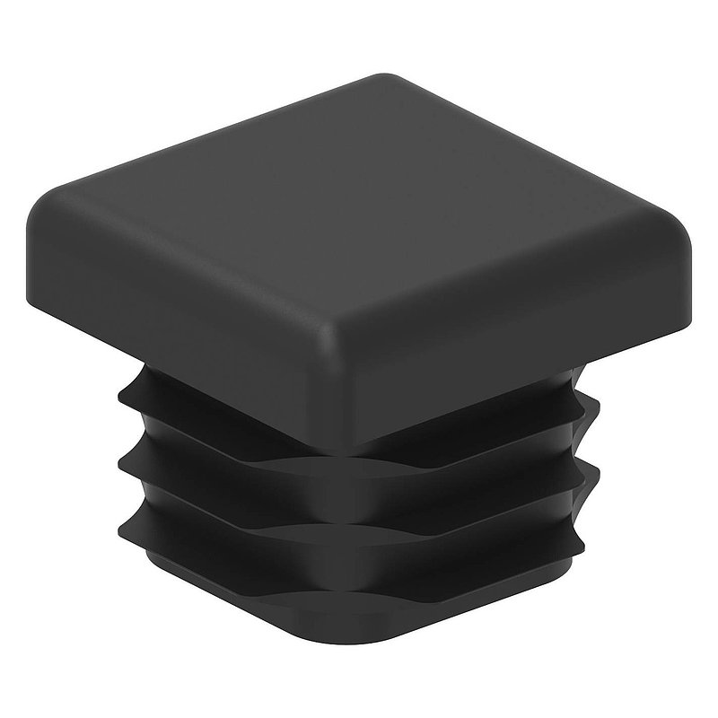 Kunststoffkappe für Quadratrohr 20x20mm