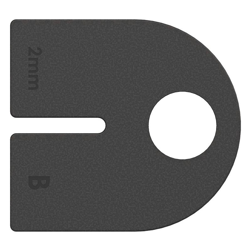 Gummi für Mod. 38, 2mm Blech