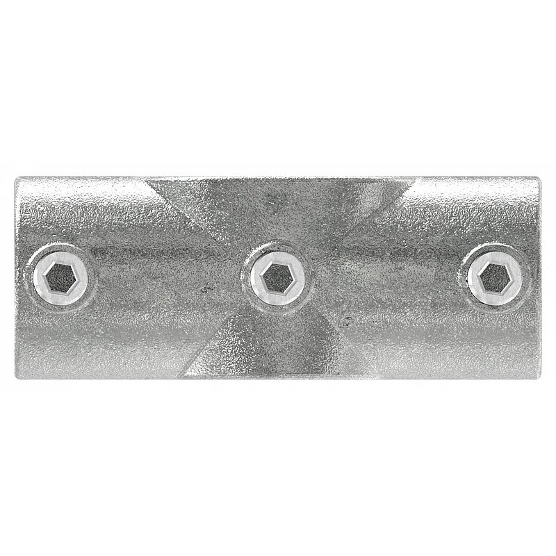 Cross piece, angled, variable, for pipe Ø 48.3 mm