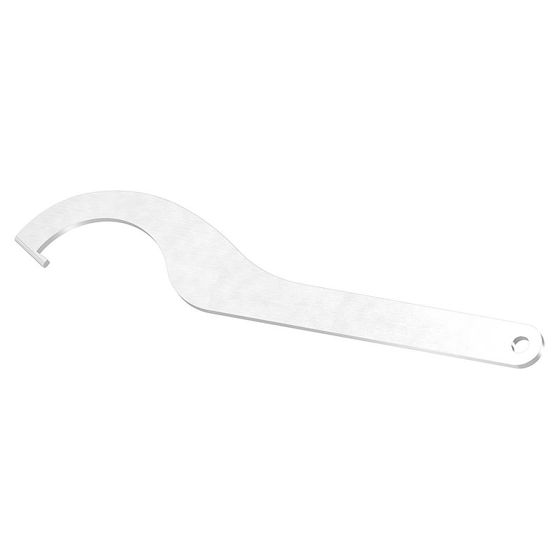 Gabelschlüssel für Glaspunkthalter 72mm, V2A