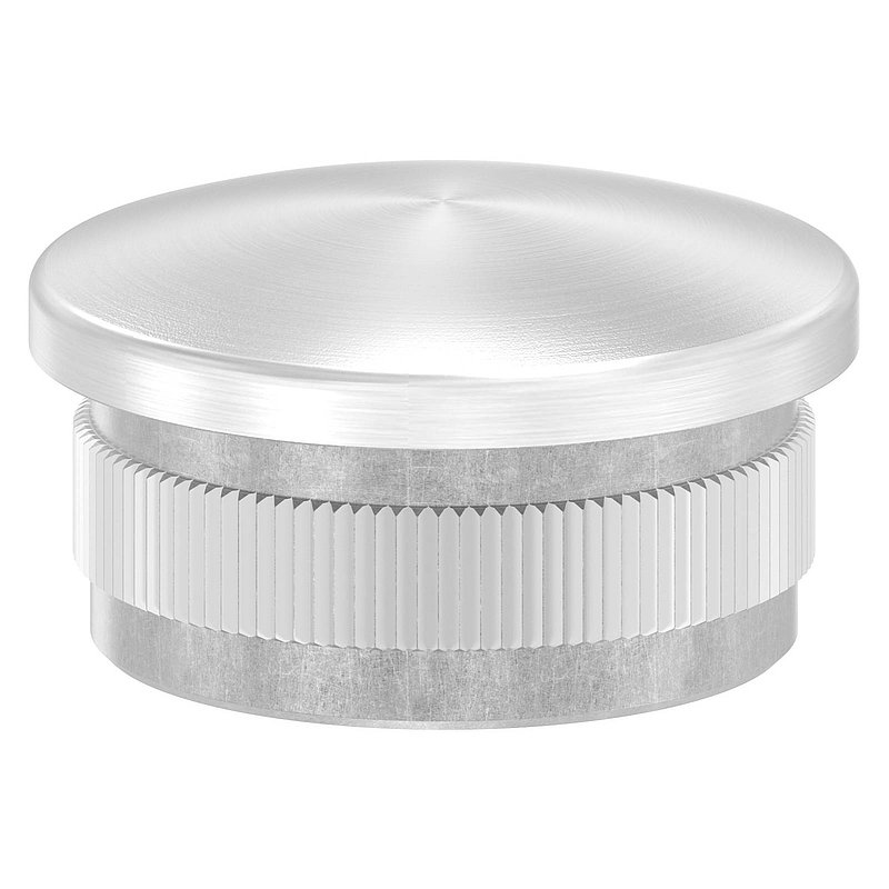Rohrabschlussstopfen, für Rohr 33,7x2,0mm, V2A