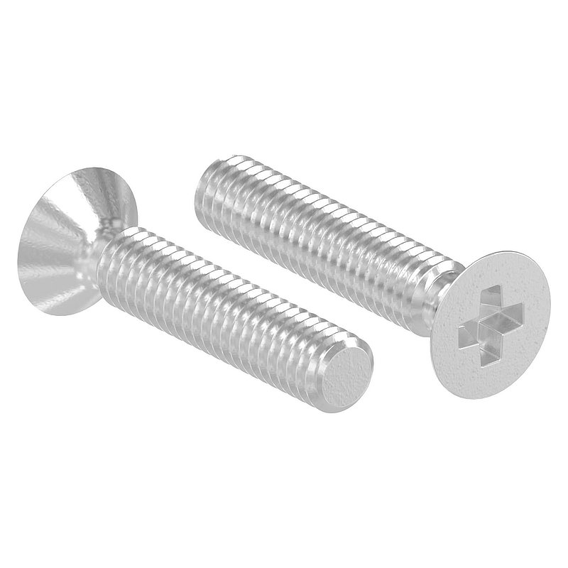 Countersunk head screw M4x20, AISI304 DIN 965