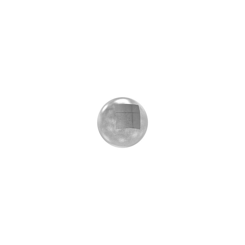 Massivkugel 25mm, mit Sackloch 12,3x12,3mm