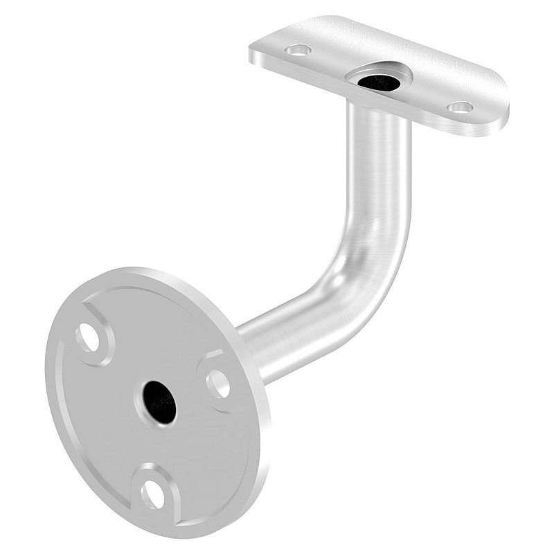 Handlaufhalter mit Kabeldurchführung für LED Handläufe, V2A