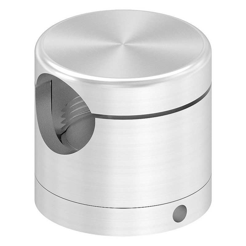 Brenk Grundhalter für Stäbe Ø 20mm, ALU