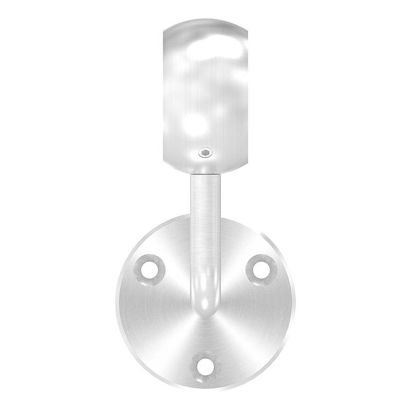 Handlaufhalter mit Kugelring für Rohr 48,3mm (Ronde und Bügel verschraubt), V2A