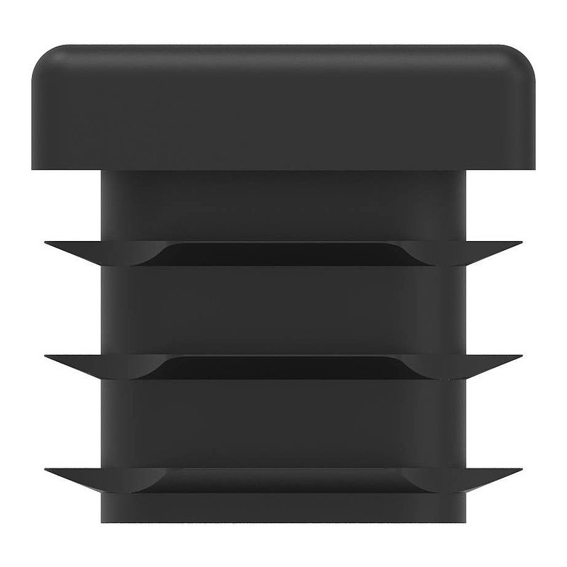 Kunststoffkappe für Rechteckrohr 40x20mm