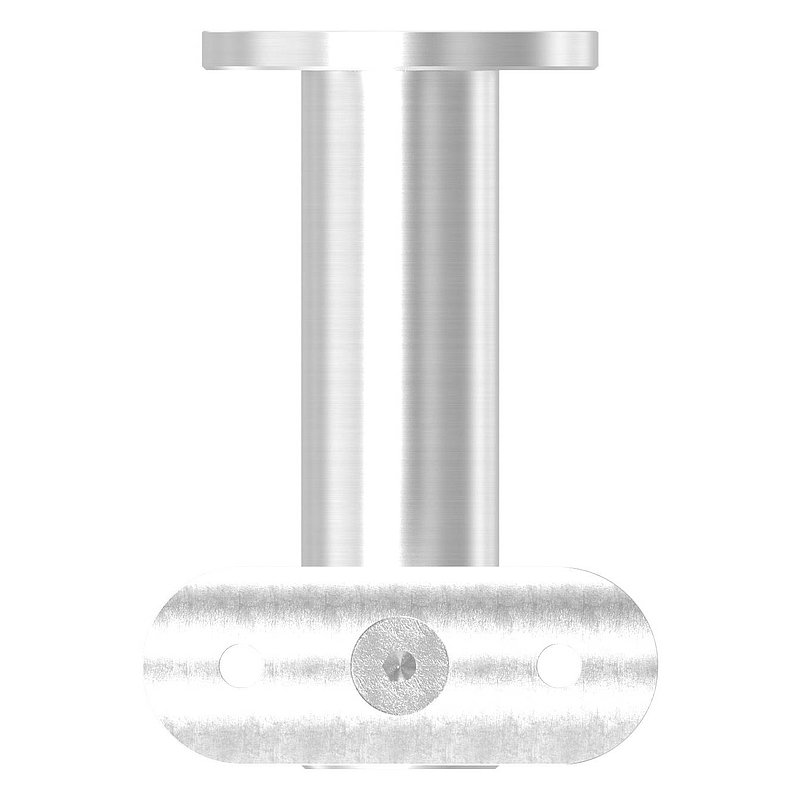 Handlaufhalter mit Handlaufanschlussplatte 42,4mm, V2A