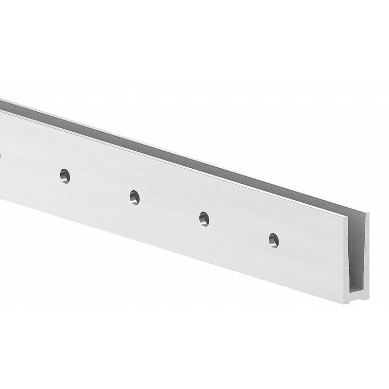 Alu-Profil ELEGANZA STRONG, seitliche Montage, L: 6000mm