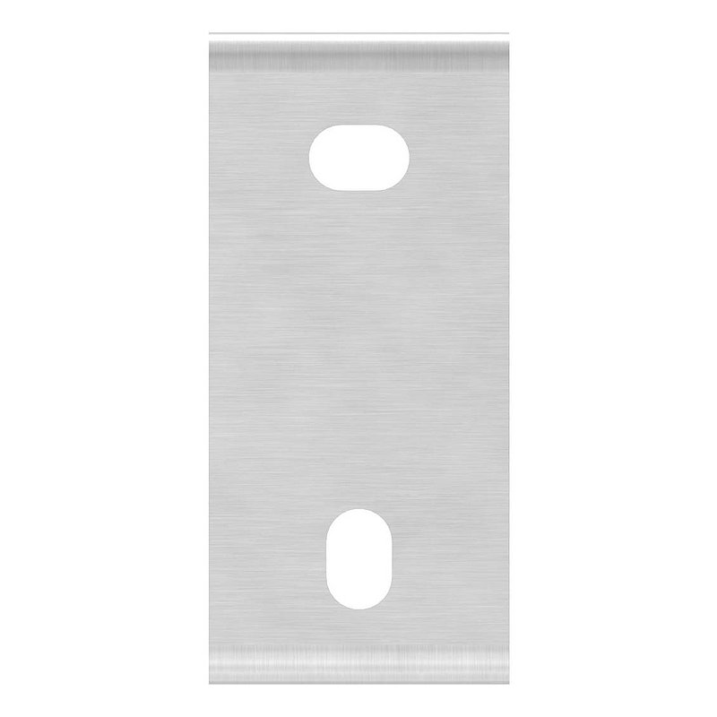Wandbefestigung für Geländerpfosten 42,4mm, V2A