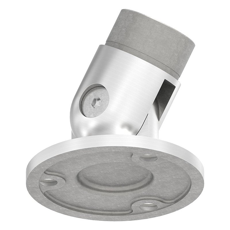 Wandhalter flexibel, für Rohr 42,4x2,0mm, V4A