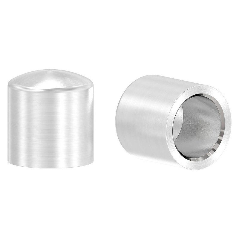 Endkappe für 10mm Rundmaterial, V2A