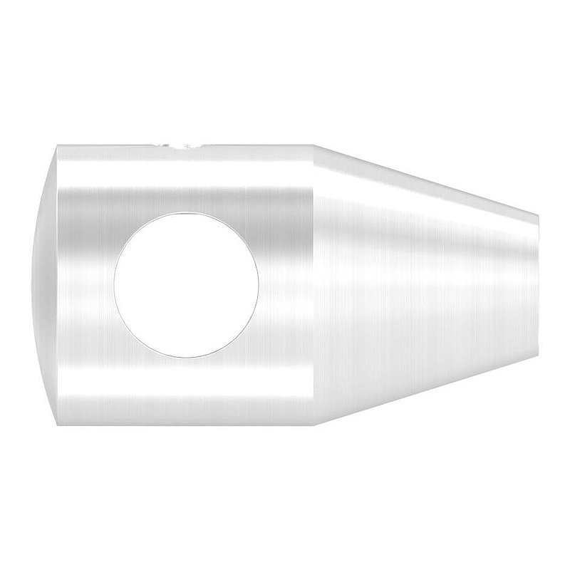 Querstabhalter mit Gewinde M6, 10,2mm Bohrung, V2A