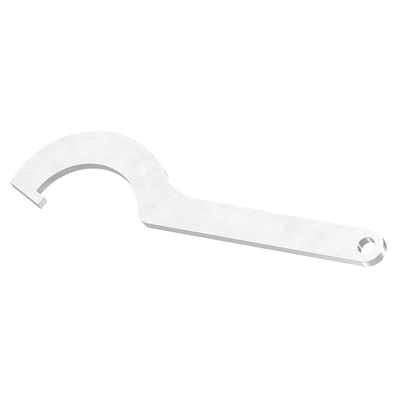 Gabelschlüssel für Punktglashalter 40mm, V2A