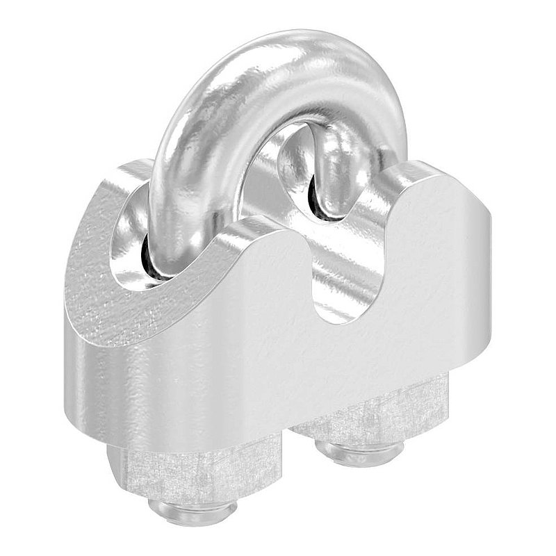Drahtseilklemmen für Seil 3mm, V4A