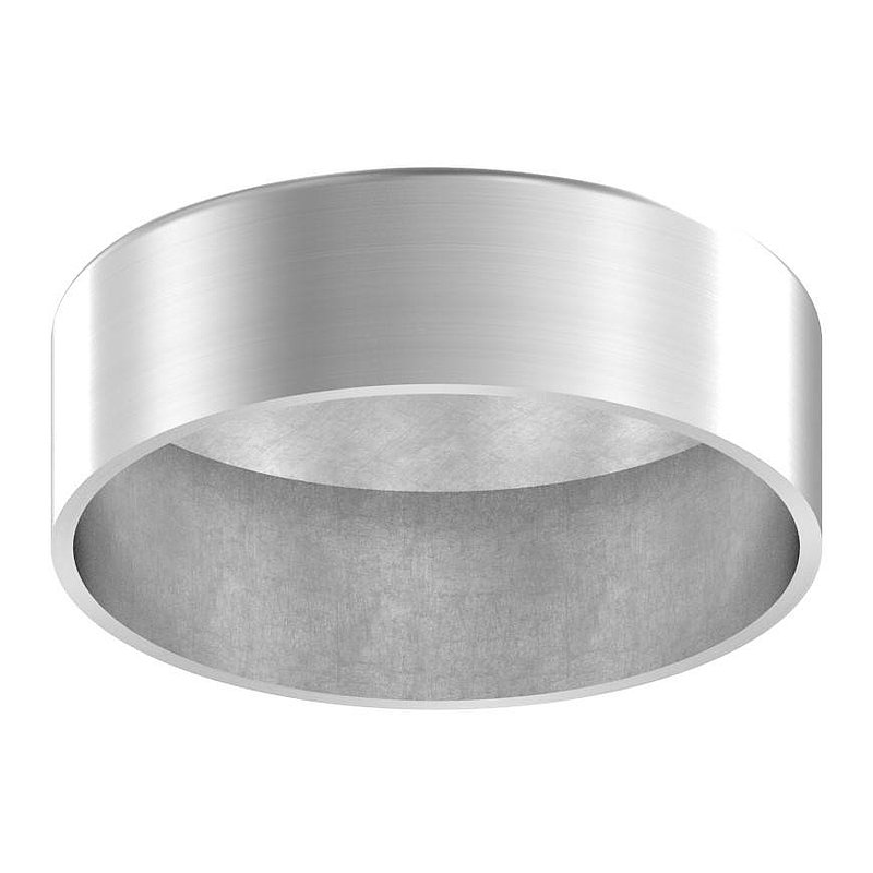 Endkappe zum Überstecken für Rohr 48,3mm, V2A