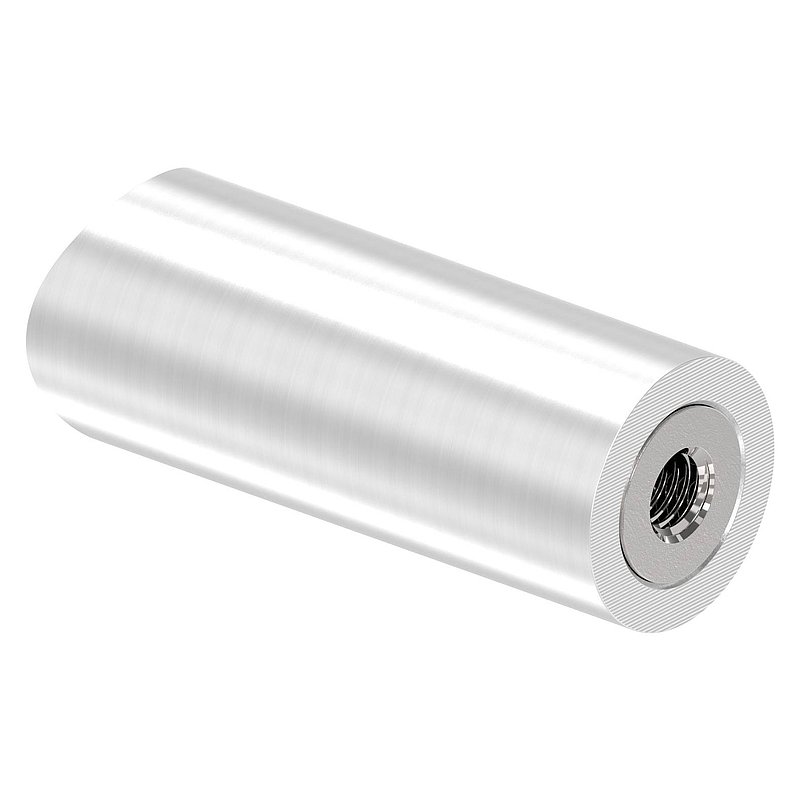 Support de tube - pour raccordement en tube de Ø 42,4mm, V2A