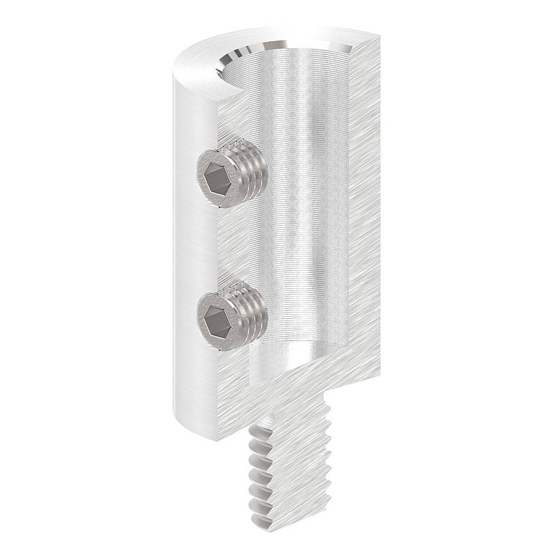 Plug-in piece for handrail retaining ring, AISI304