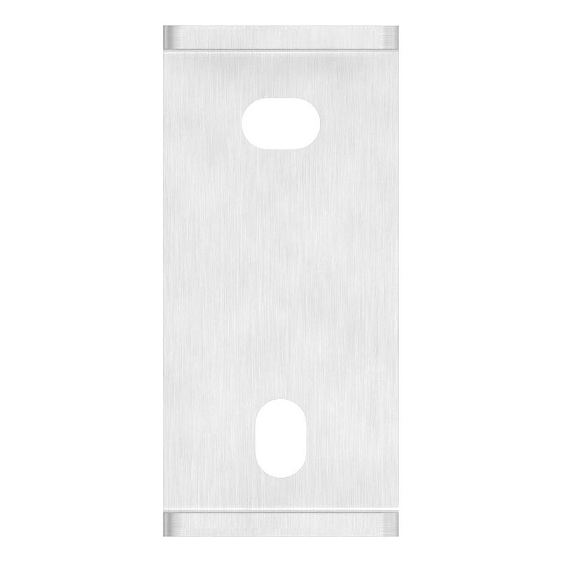Wandbefestigung für Geländerpfosten 40x40mm, V2A