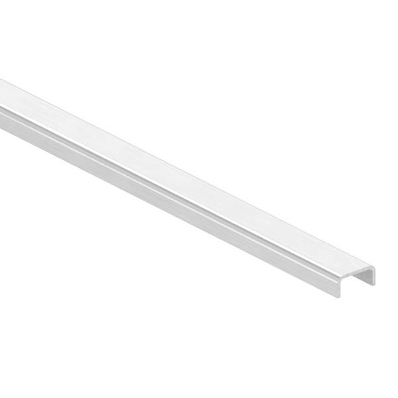 Edge protection EXTRA SLIM, for glass 8.00 - 9.52mm, L: 3000mm, stainless steel AISI316