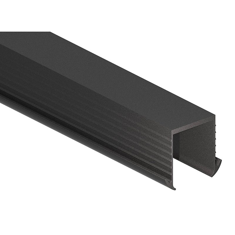 Keildichtung Glas 24,76 – 25,52mm, für Nut 27x30mm, 3m