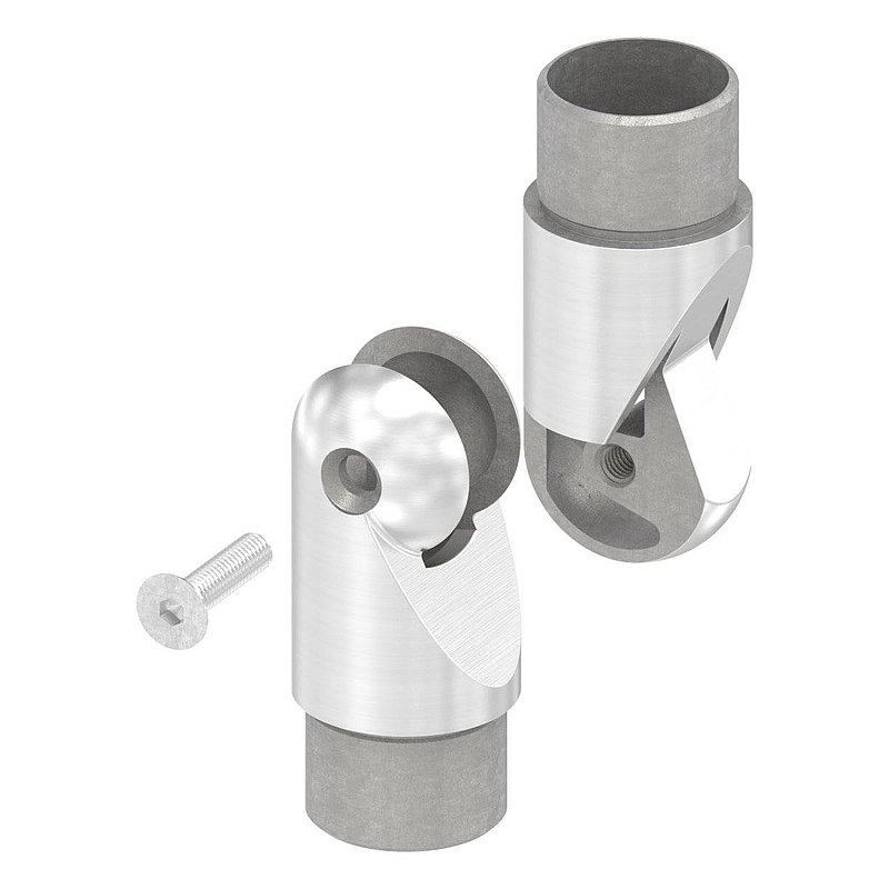 Gelenkstück, für Rohr 33,7 x 2,0mm, V2A