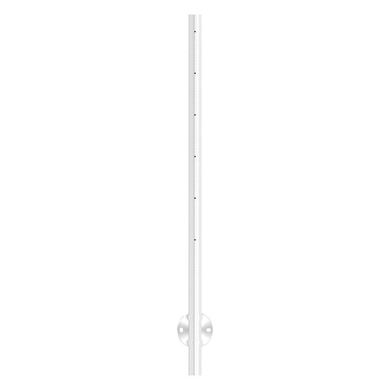 Stainless steel post AISI304 for wall mounting, H: 1190mm
