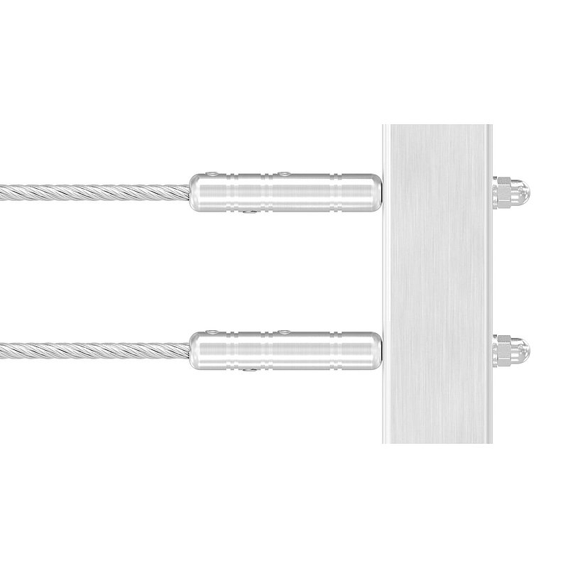 Embout fileté à monter soi-même pour câble 6mm, V2A