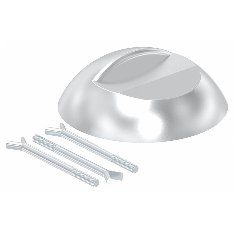 Auflaufschuh aus Aluminium, zum Einbetonieren