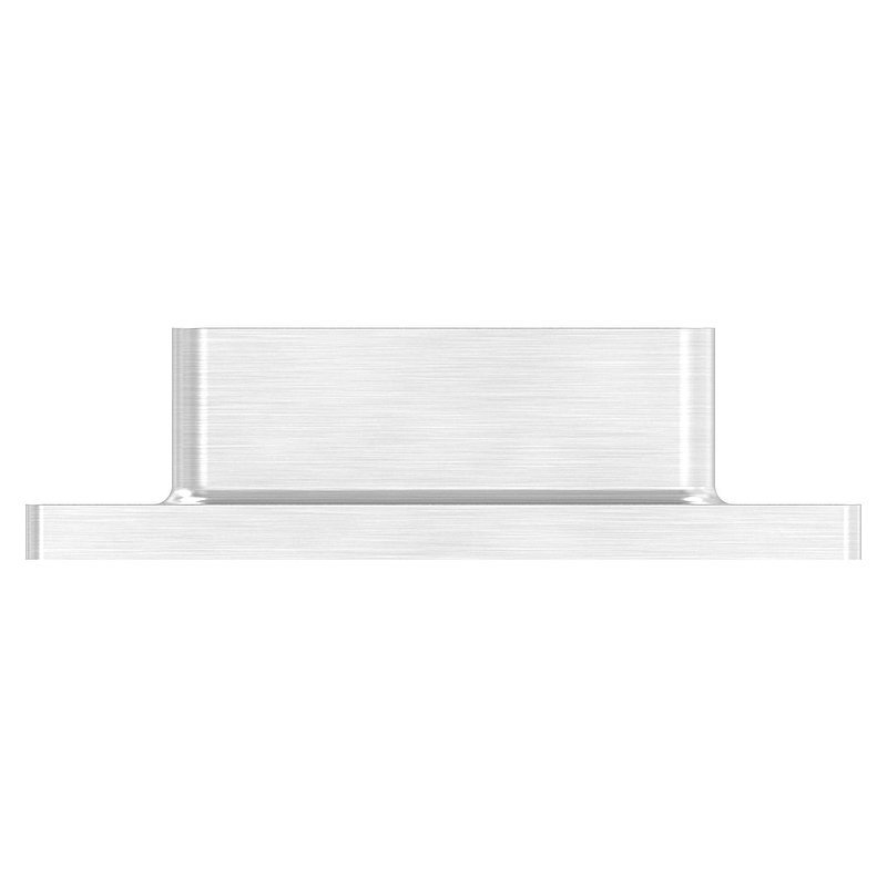 Wand- und Bodenanker, für Rohr 50x50mm, V2A