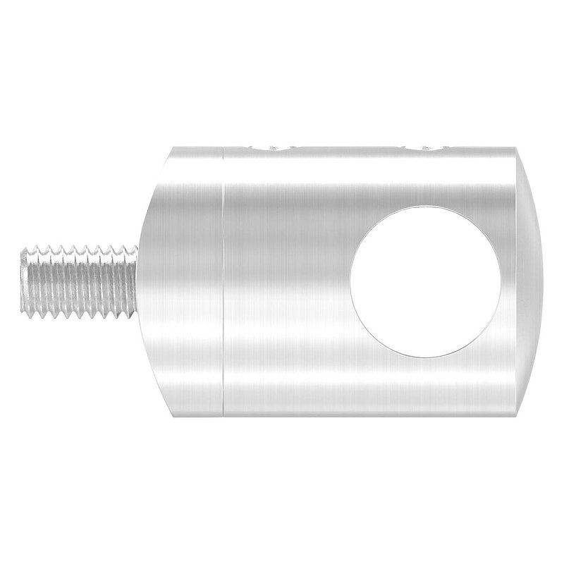 Querstabhalter für 42,4mm Rohr, 12,2mm Bohrung, V4A