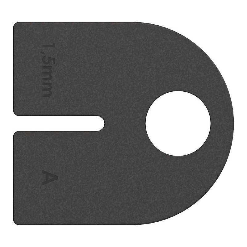 Rubber for Mod. 32, sheet metal 1.5mm