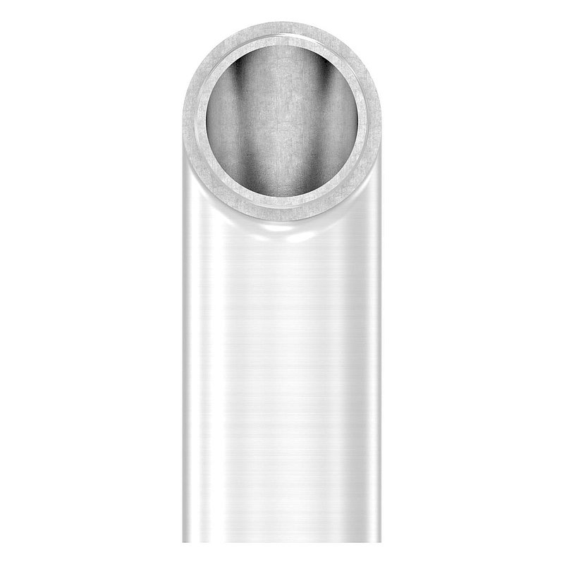 Endbogen 90°, für Rohr 33,7x2,0mm, V2A